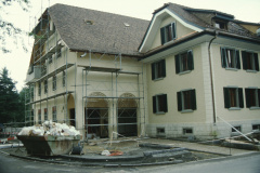 Postneubau, rechts Güetli