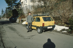 Postbote mit Auto, Rigistr Postbote mit Auto, Rigistr