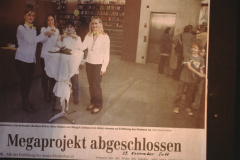 ,Megaprojekt abgeschlossen', Mediothek