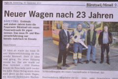Neuer Wagen nach 23 Jahren, regio