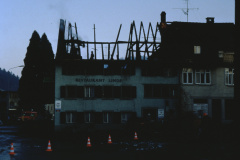 Restaurant Linde, Brand