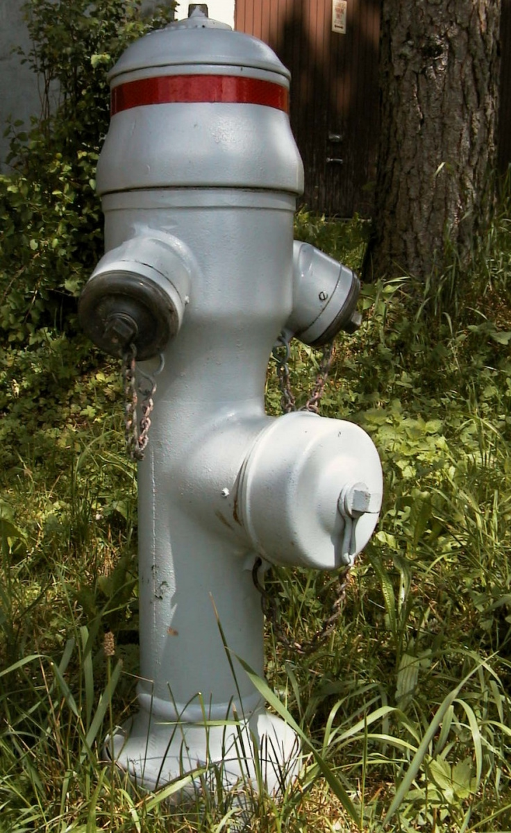 WV Allmann, Überflurhydrant mit Motorspritzenanschluss 