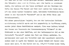 WV Allmann, Erweiterung Leitungsnetz zum Sunnehof und Altegg