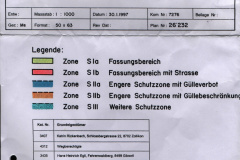 WV Allmann, Ausscheidung von Schutzzonen WV Allmann, Ausscheidung von Schutzzonen