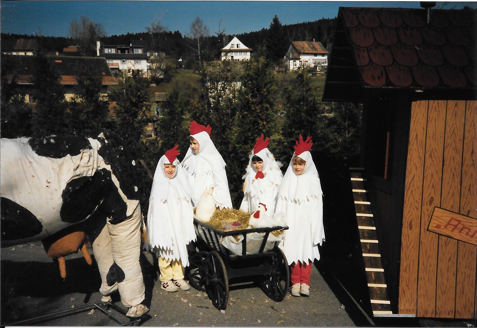 Fasnacht 1992 Hühner