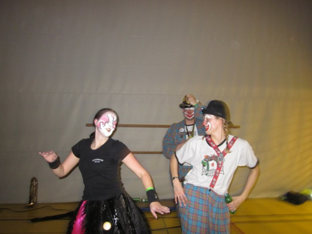 Maskenball Clowngruppe Schürli 2012