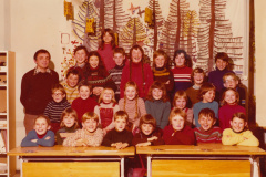 Schule Berg, ca 1972, Lehrer Hansueli Kuhn