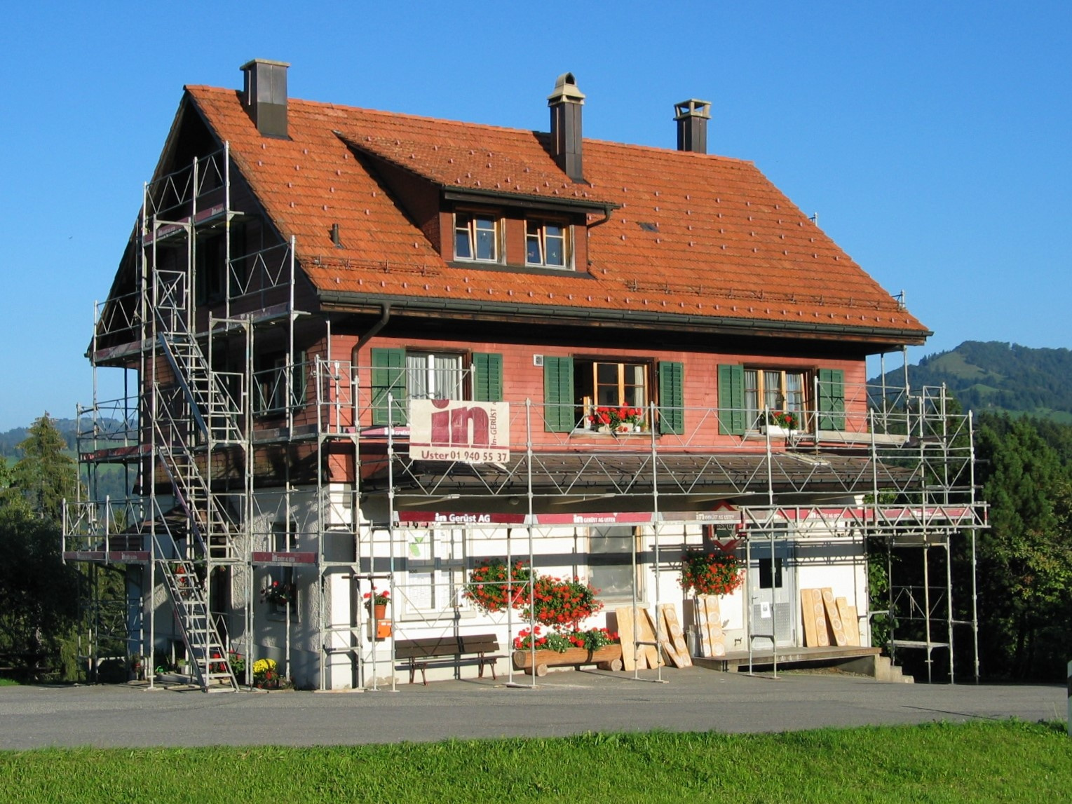 Käserei Kleinbäretswil, Fassadenrenovation 2006