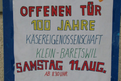 Käsereigenossenschaft Kleinbäretswil, 100-Jahr Jubiläum 1906-2006