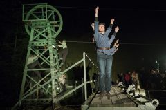 Spinnen im Neuthal. Performance am Transmissionsrad