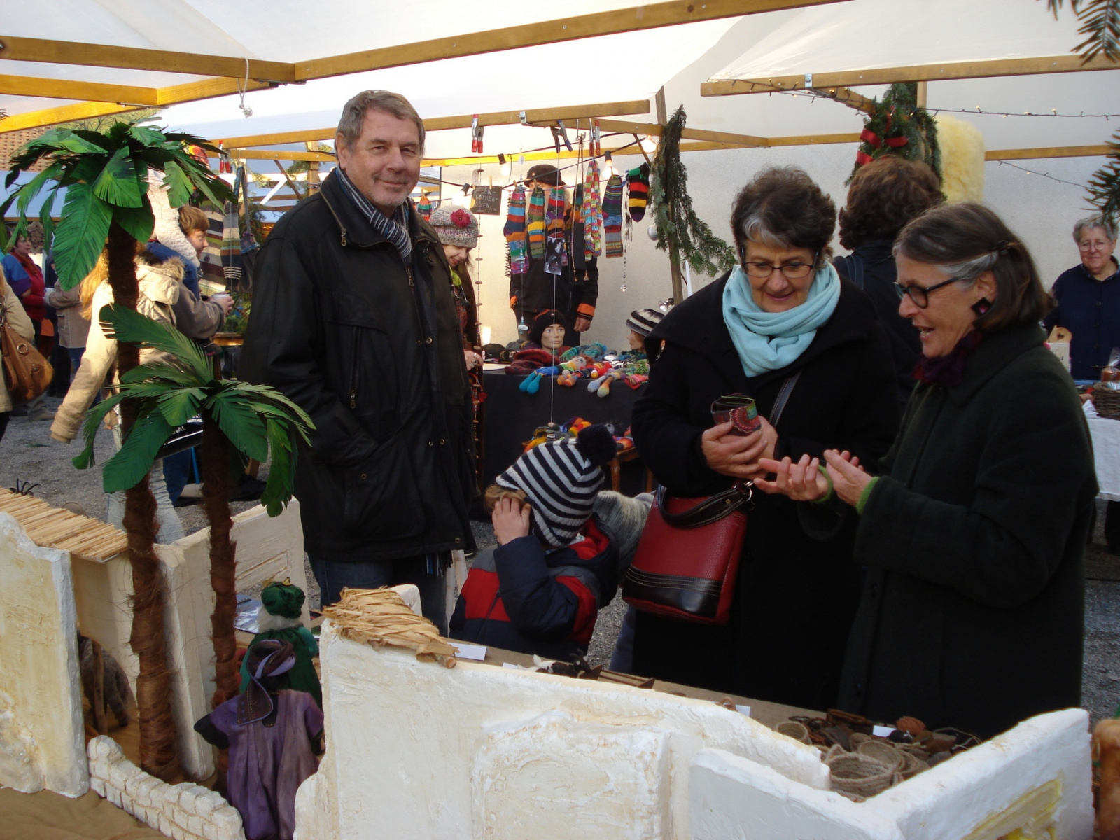 Weihnachtsmarkt 2015, Toni & Heidi Bartolucci, Priska Bischofberger