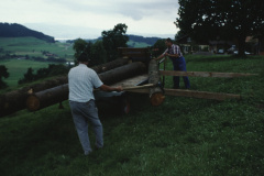 Allenberg, Holz aufladen Hans Koller Allenberg, Holz aufladen Hans Koller