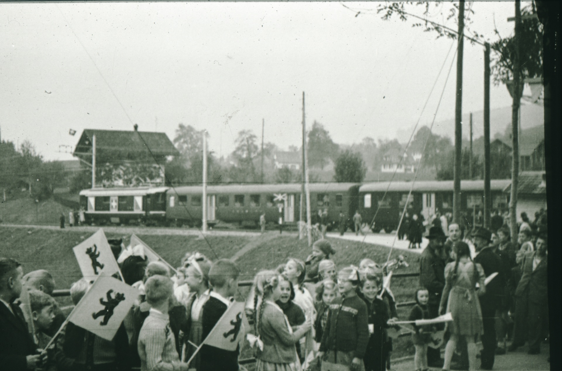 Bahneinweihung 1947