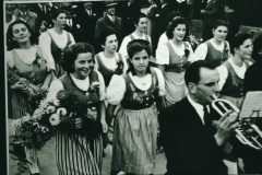 Bahneinweihung 1947, Frau Alice Schelldorfer Bahneinweihung 1947, Frau Alice Schelldorfer
