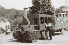 Schulhauseinweihung Dorf 1952