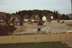 Baustelle von oben