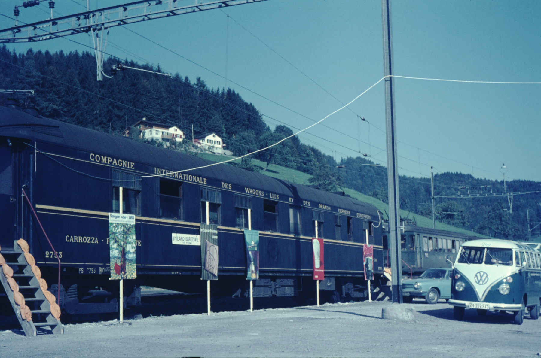 Bahnfest 1967, Ausstellung von Int. Bahnwagen