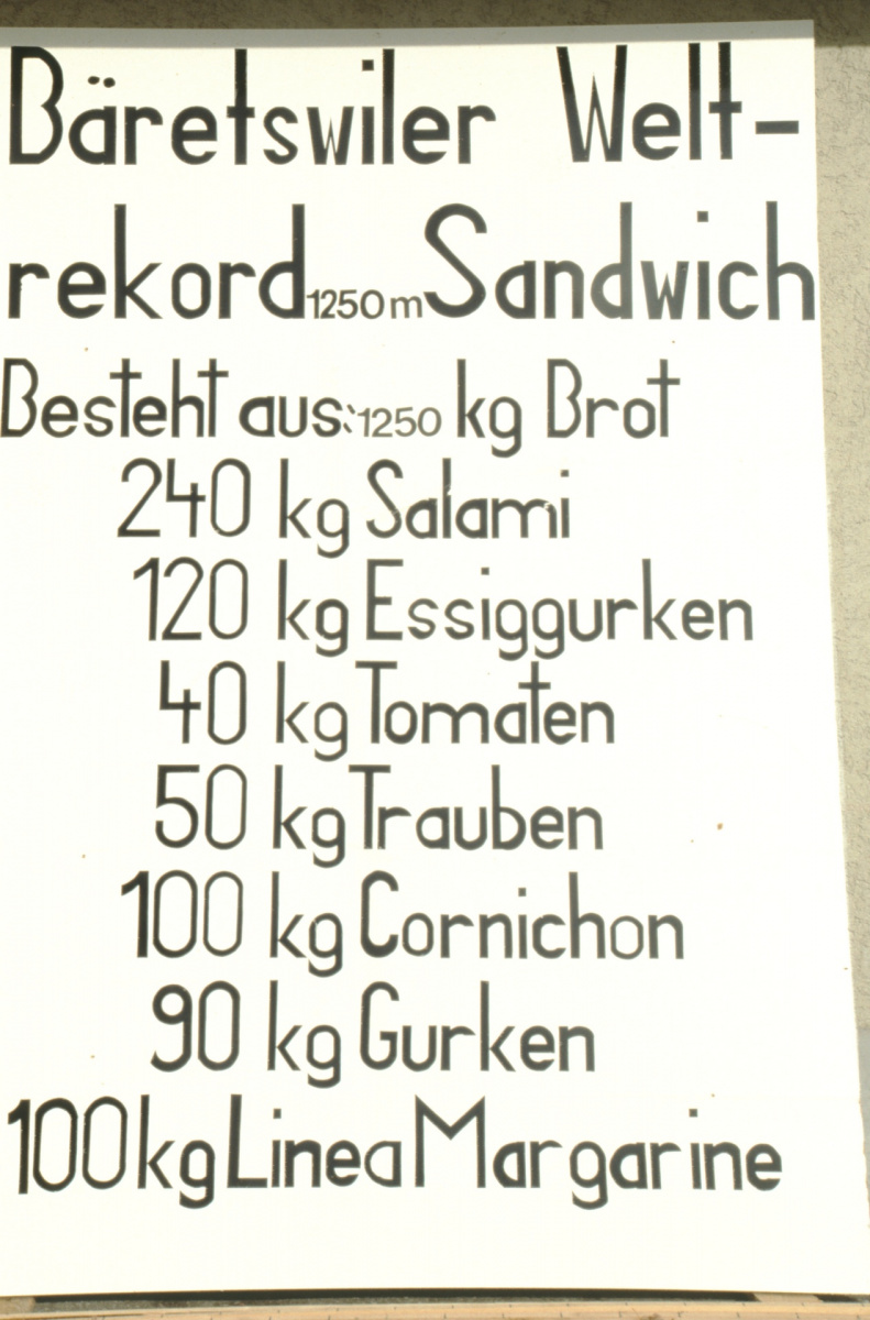 Sandwich Weltrekord