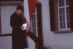 Eröffnung 1250-J.Feier, H.P.Hulliger, Gemeindepräsident Eröffnung 1250-J.Feier, H.P.Hulliger, Gemeindepräsident