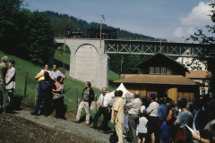 Brückeneinweihung mit Ed 3/3 + Glettiseli