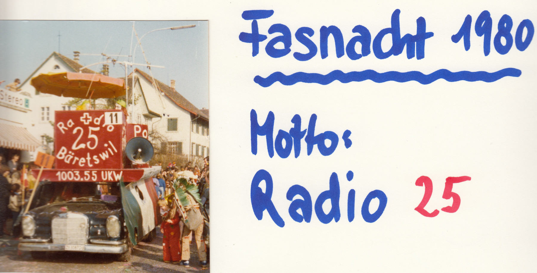 Fasnacht 1980, Motto: Radio 25