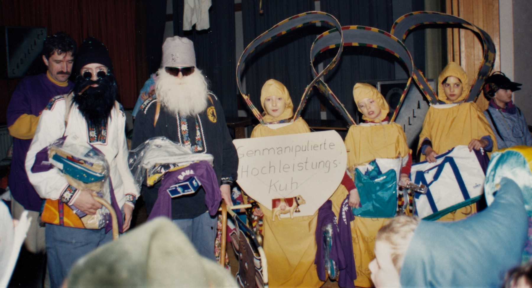 Fasnacht 1996, Umzugsschluss Kinderparty