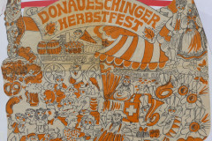 Sultanat Bäretswil, Werbung für das Herbstfest Donaueschingen 1980 / Raclettstand Sultanat Bäretswil