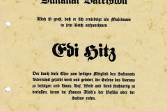 Gründung des Sultanats Bäretswil unter dem Patronat der Hilaria Rüti