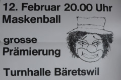 Fasnacht 1983, Werbung FaVeBä