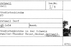 Methodistenkirche, 1932, Dorf