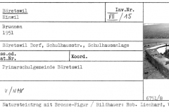 Brunnen, 1951, Schulhausstr., Schulhausanlage