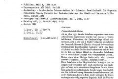 Gräberfeld, Frühmittelalter, Alterssiedlung Sunneberg