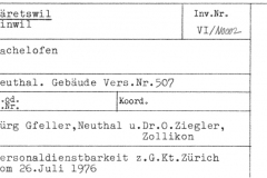 Kachelofen, Neuthal, Vers.Nr.507