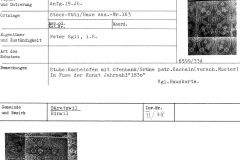 Kachelofen, Anf. 19.Jh., Stockrüti