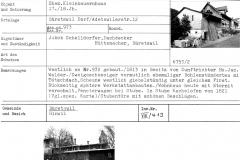 ehem. Kleinbauernhaus, 17./18. Jahrhundert, Adetswilerstrasse 12