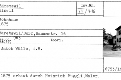Wohnhaus, 1875, Baumastr.16