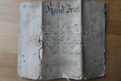Kaufbrief für Jocob Hürzlimann 1785
