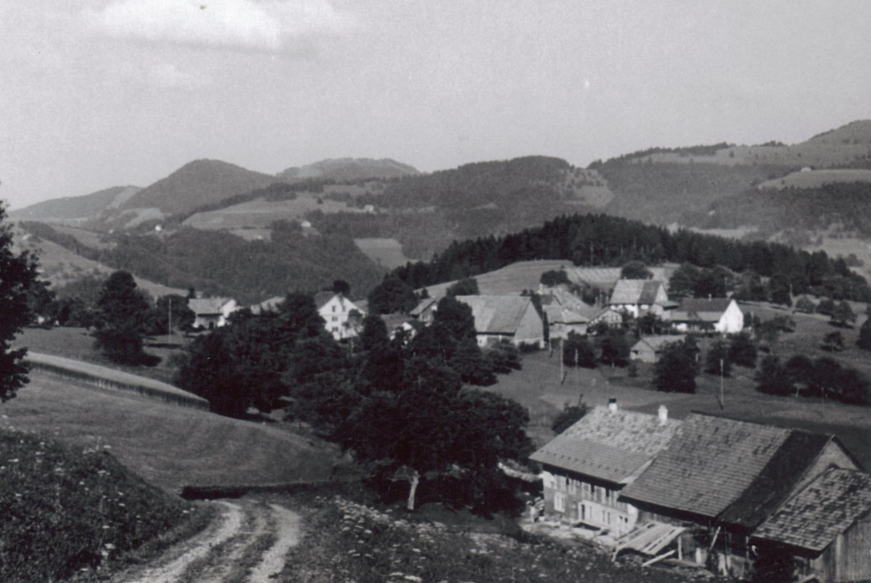 Chlibäretswil, Dorf und Häuser, imVG Hof 