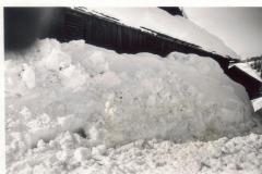 Chlibäretswil, Schnee, ehem. Hüttenstrasse