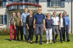 Gemeinderat 2020 Theo Meier, Stefan Scherrer, Beat Fuhrer, Barbara Schoch, Teodoro Megliola, Lisa Dietrich, Andreas Sprenger (GdeSchreiber), Karin Edelmann (GdeSchr.Stv), Marco Korrodi Gemeinderat 2020 Theo Meier, Stefan Scherrer, Beat Fuhrer, Barbara Schoch, Teodoro Megliola, Lisa Dietrich, Andreas Sprenger (GdeSchreiber), Karin Edelmann (GdeSchr.Stv), Marco Korrodi