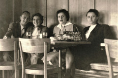 Gemeinderatsreise Säntis 1956 Gasthaus Krone, GdeSchreiber Werni Pfenninger