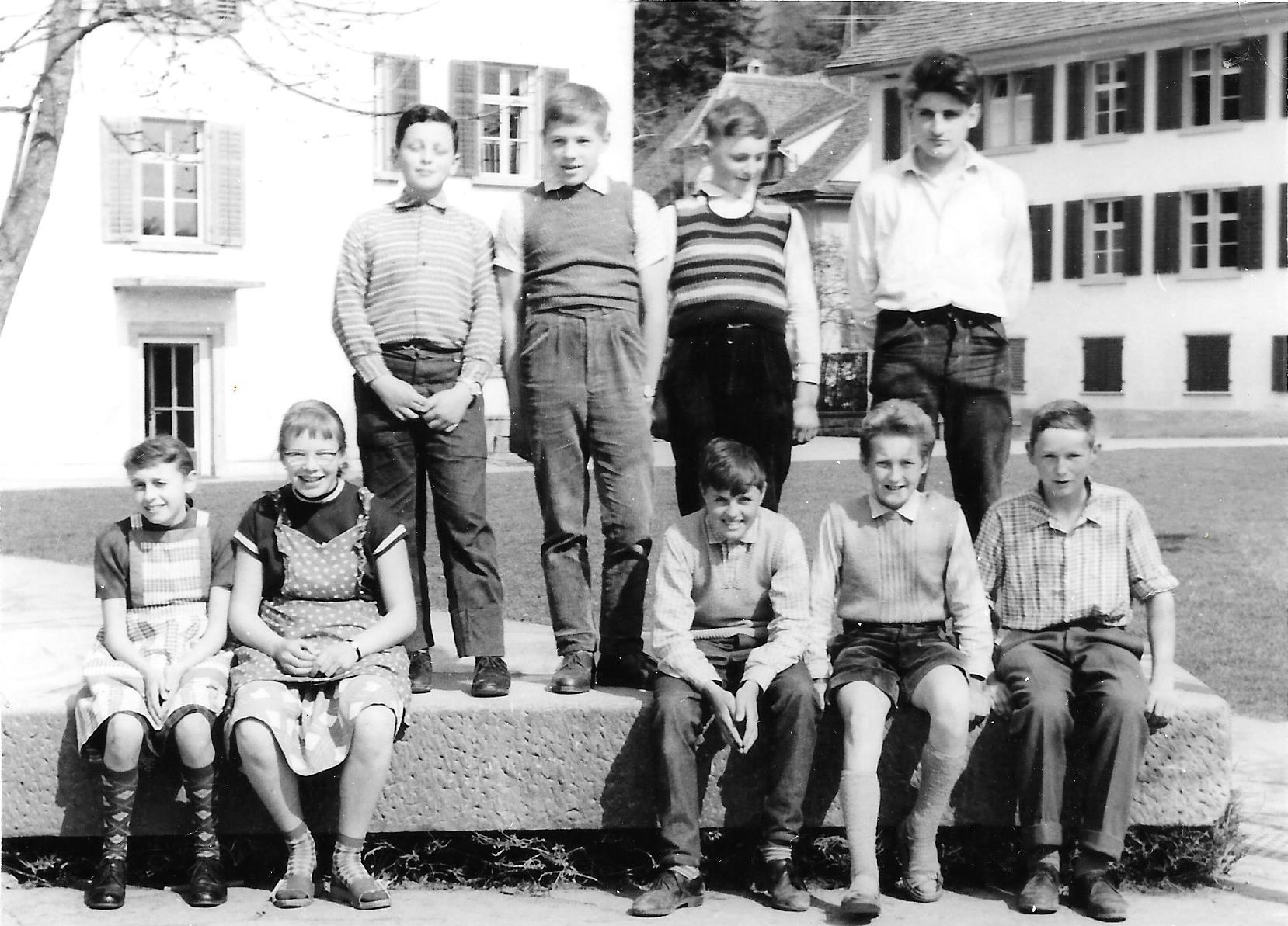 Schuljahr 1962/63, 2. Sekundarklasse