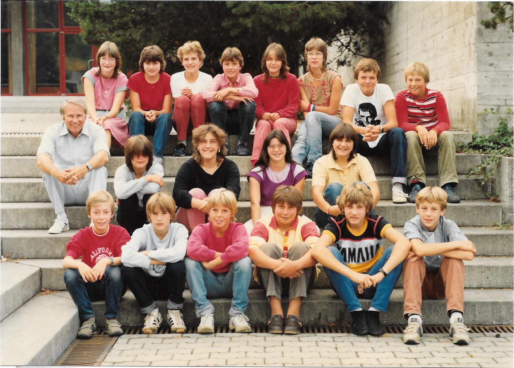 Schuljahr 1983/84, 1. Sekundarklasse