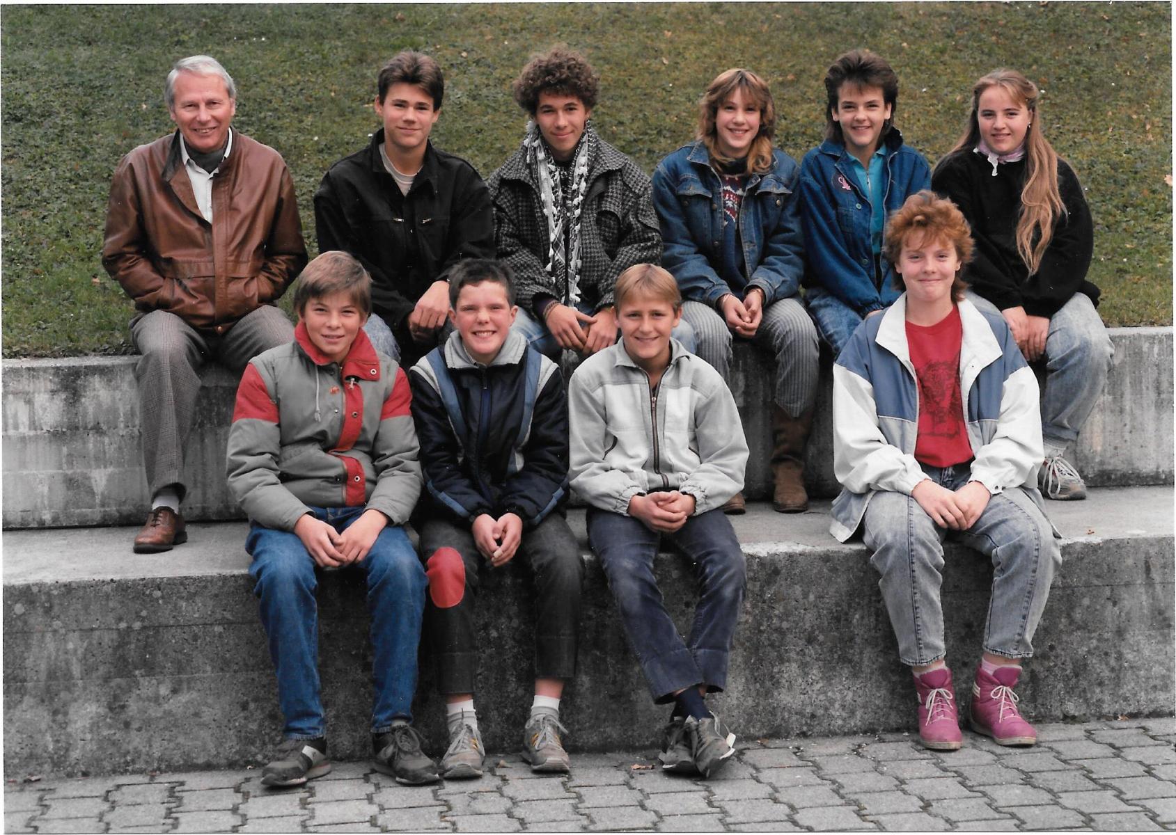 Schuljahr 1987/88, 1./2. Sekundarklasse