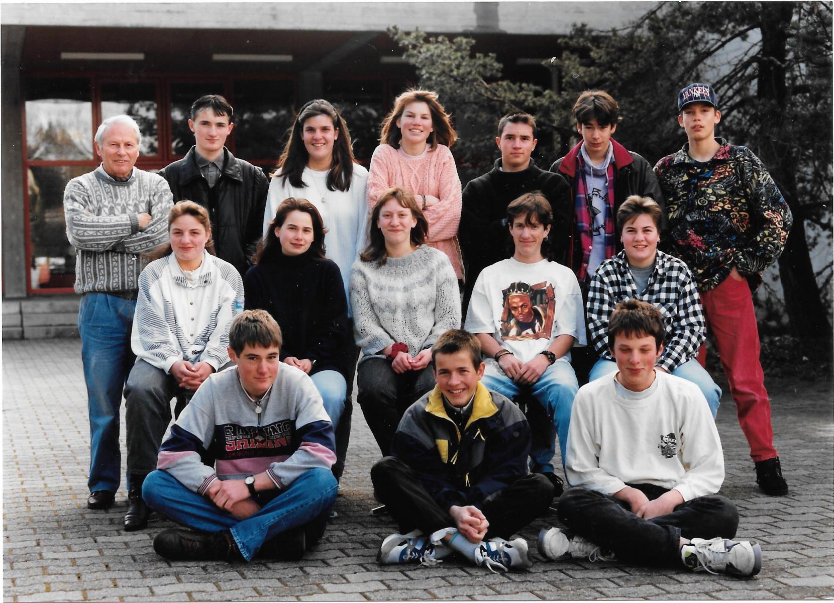 Schuljahr 1993/94, 3. Sekundarklasse (letzte Klasse von Jörg Albrecht)