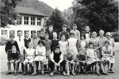 Schuljahr 1960/61, 1./2. Sekundarklasse