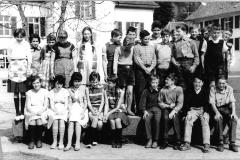 Schuljahr 1962/63, 1./2. Sekundarklasse