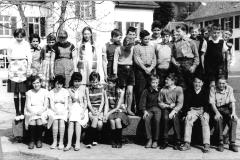 Klassenfoto 1962/63, 1./2. Sek, J. Albrecht