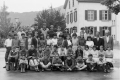 Klassenfoto Sek 1966, H. Altwegg, D. von Planta