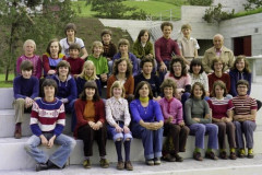 Klassenfoto Sek, 1976, Seiterle
